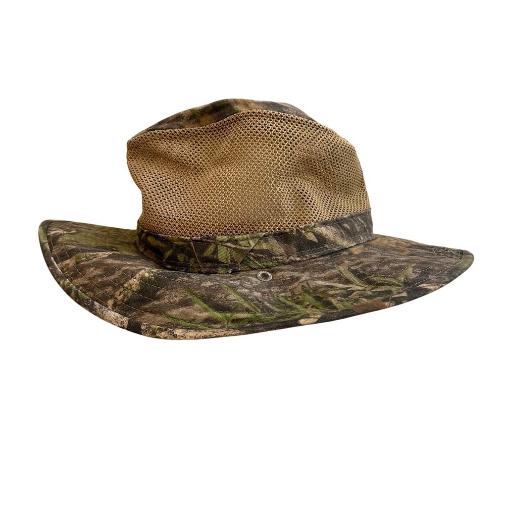 Mossy Oak Camo Fishing Outdoors Hat Size M/L